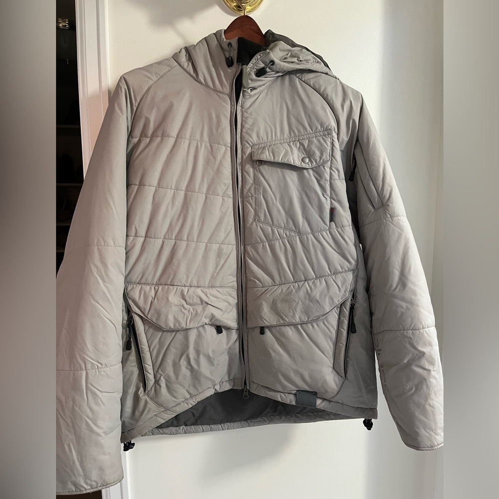 Men's Light Gray Puffer Jacket